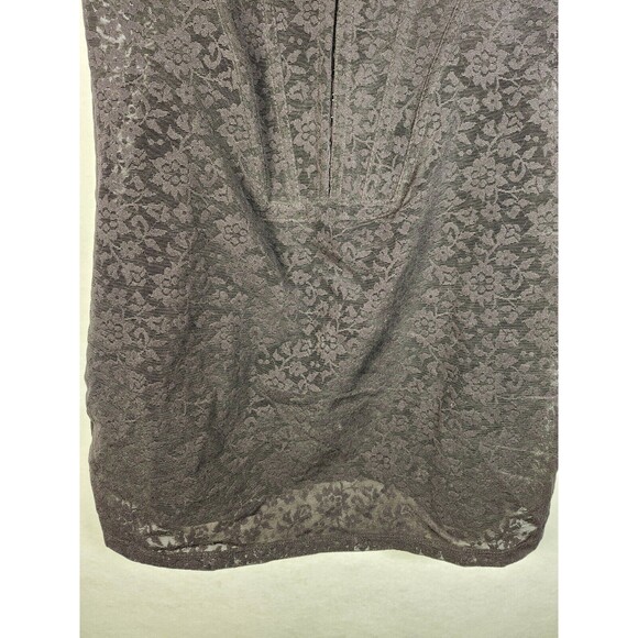 VTG Crownette Girdle Dress Boned 4X Plus Size Stretch Lace Pinup Black - Picture 3 of 11